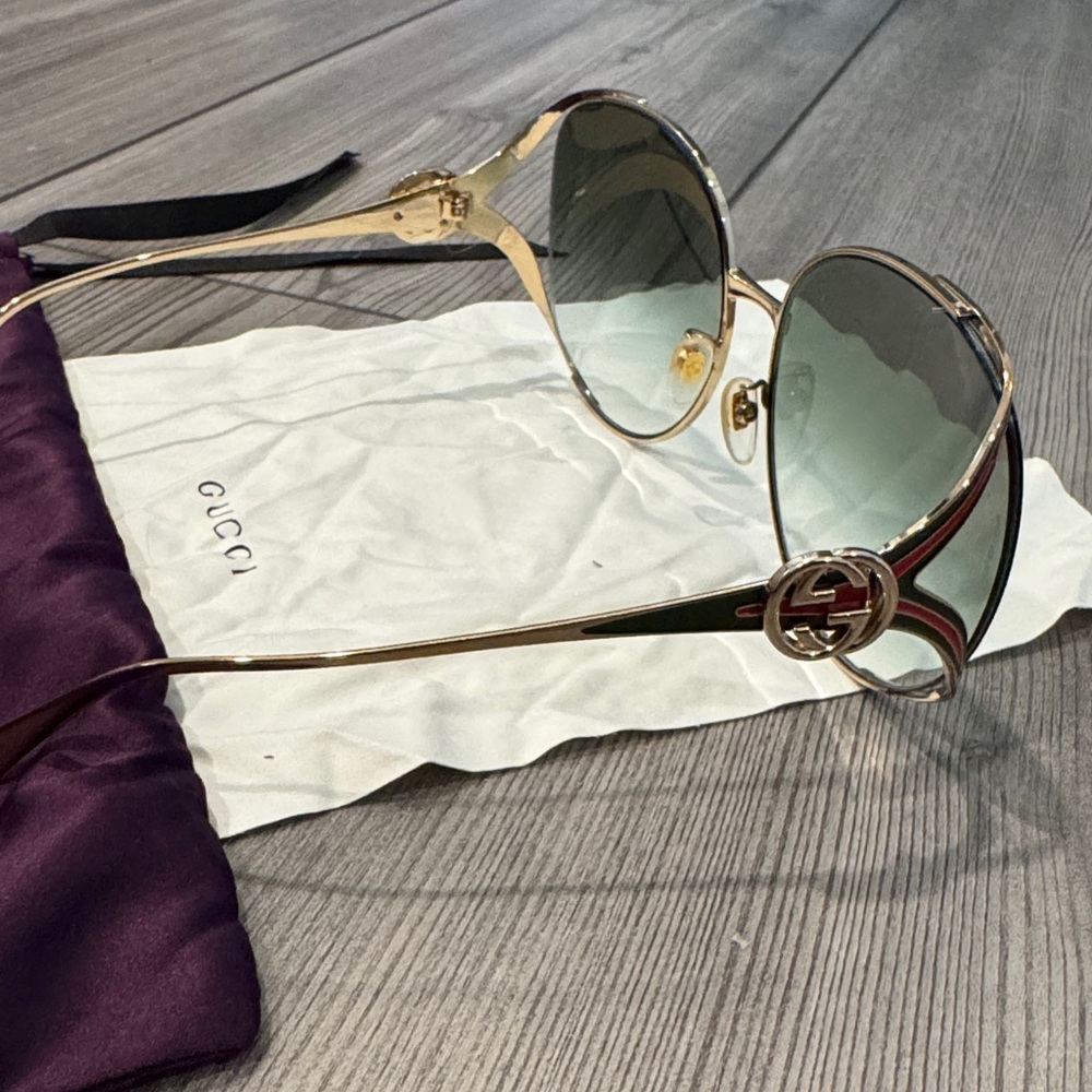 Gucci GG0225S 003 Women's Sunglasses - Picture 3 of 7